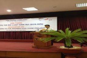 [HCMC] Workshop on Suggestions to the Revised Civil Code Project